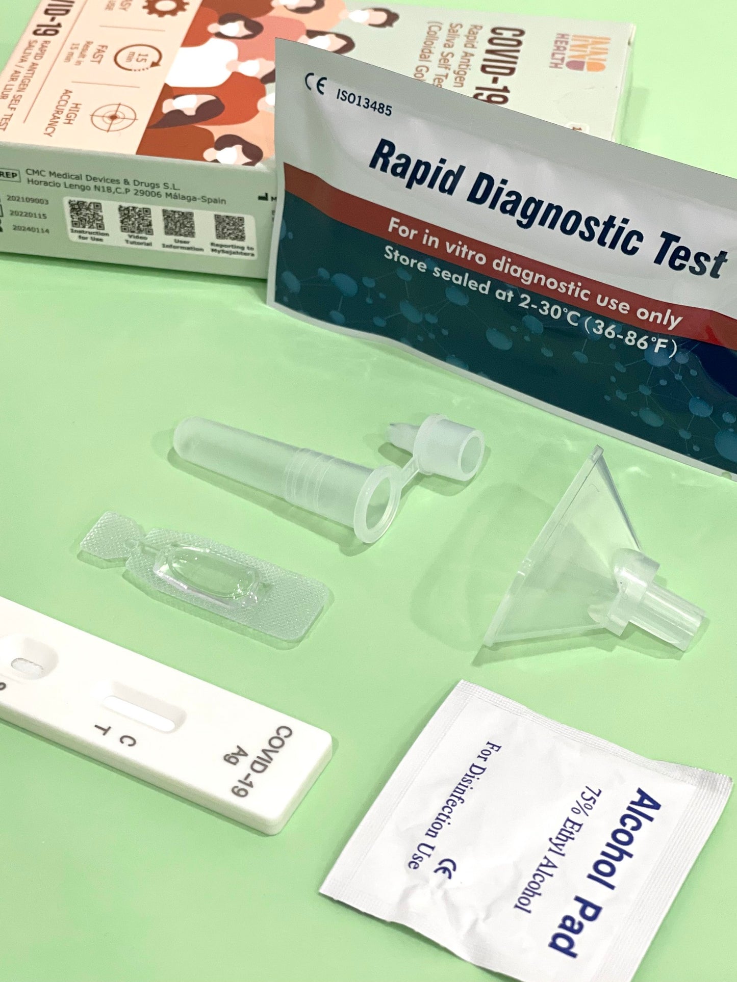 Covid-19 Rapid Antigen Saliva Self Test Kit